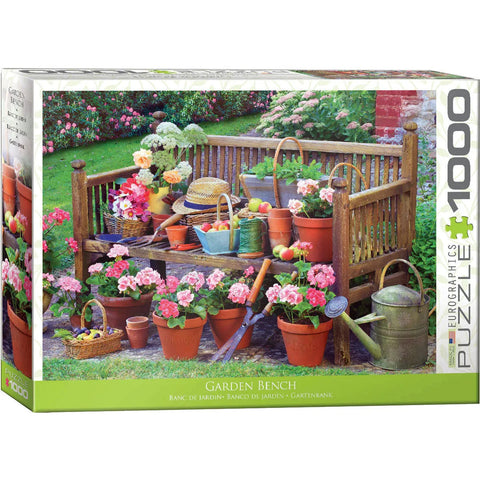 Eurographics 1000pc Garden Bench Puzzle