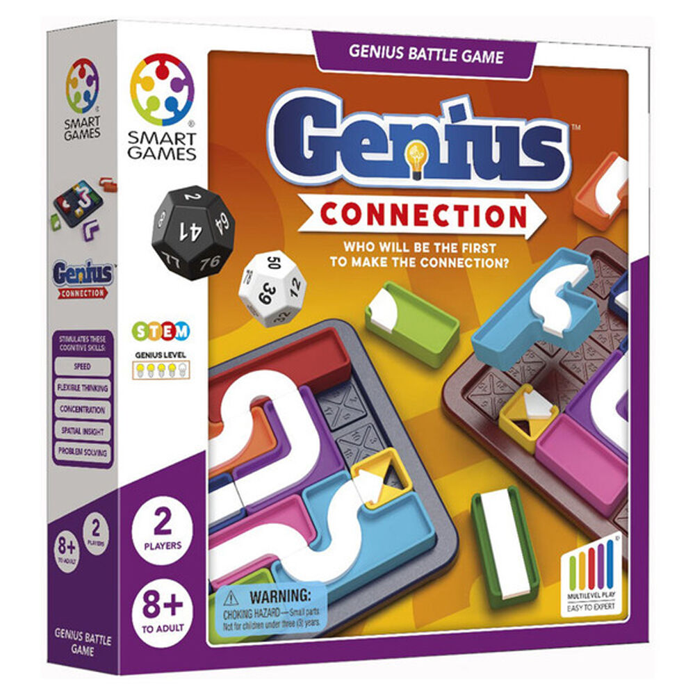Smart Games Genius Connection Puzzle Game - JB Hi-Fi