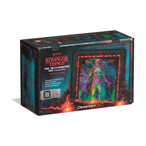 Clementoni 520pc Ftc Games Stranger Things Vecnas Curse Jigsaw Puzzle Game