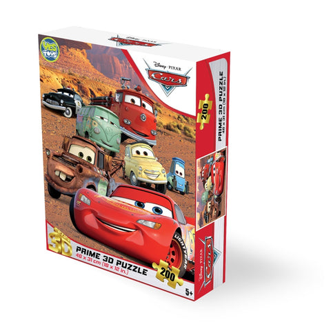 Prime3D 200pc Lenticular Disney Cars Jigsaw Puzzle