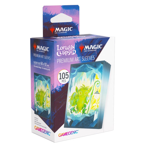 Gamegenic Magic The Gathering Lorwyn Eclipsed Premium Art Sleeves - Mutable Explorer 66mmx92mm 105 Sleeves Per Pack