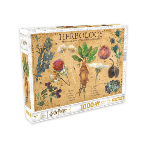 Aquarius 1000pc Aquarius Harry Potter Herbology Family Jigsaw Puzzle 51x71cm