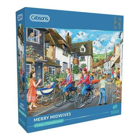 Gibsons 1000pc Merry Midwives Puzzle