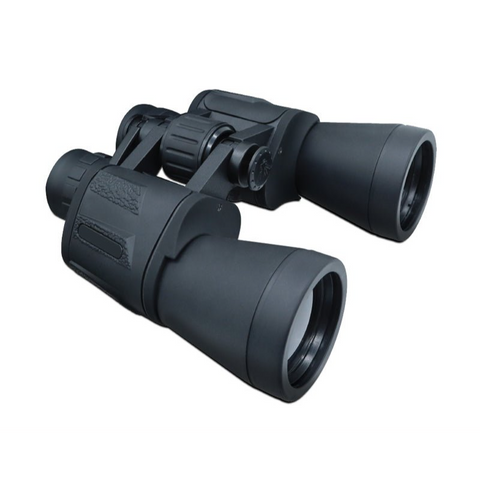 Precision Optical 10x50 Centre Focus Travel Binoculars (Black)