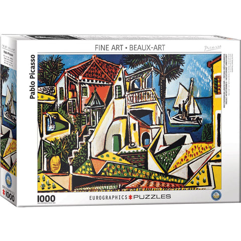 Eurographics 1000-Pieces Mediterranean Landscape Puzzle