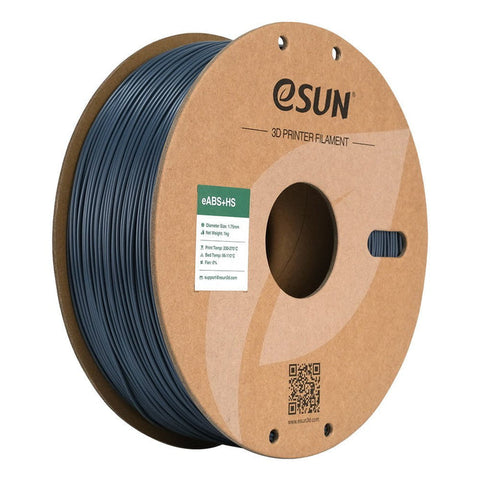 ESun ABS+HS High Speed 3D Print Filament 1.75mm 1kg - Grey