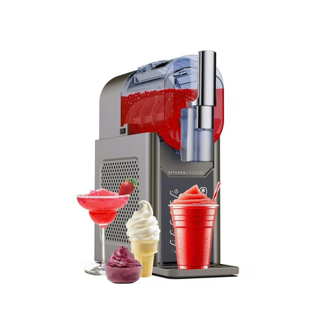Kitchen Couture Frozen Slushie Drinks and Soft Serve Ice Cream Maker Machine 2L