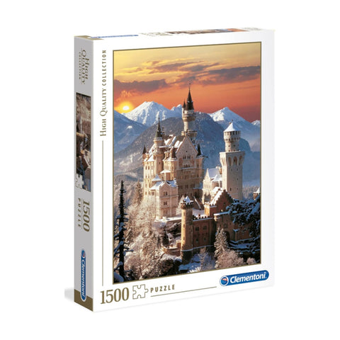 Clementoni Neuschwanstein 1500 Piece Jigsaw Puzzle Set