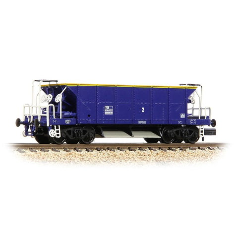Graham Farish N BR YGB Bogie Hopper Wagon DB982648 Mainline Blue