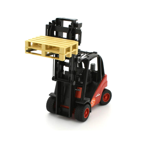 Bruder 1:16 Linde Fork Lift H30D with Pallets