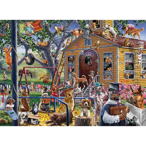Harlington 1000pc Naughty Dogs Puzzle