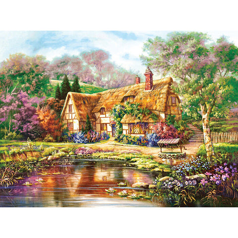 Castorland 3000-Pieces Twilight At Woodgreen Puzzle