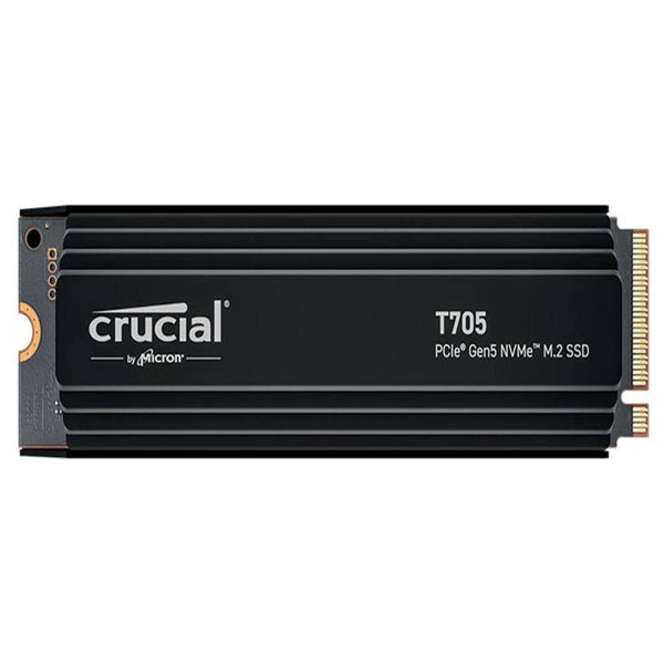 Crucial T705 2TB PCIe Gen5 NVMe M.2 SSD with Heatsink - JB Hi-Fi