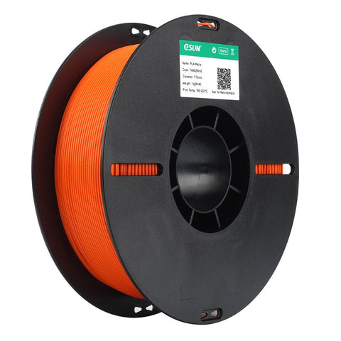 eSun Matte PLA 3D Print Filament 1.75mm 1kg - Tangerine