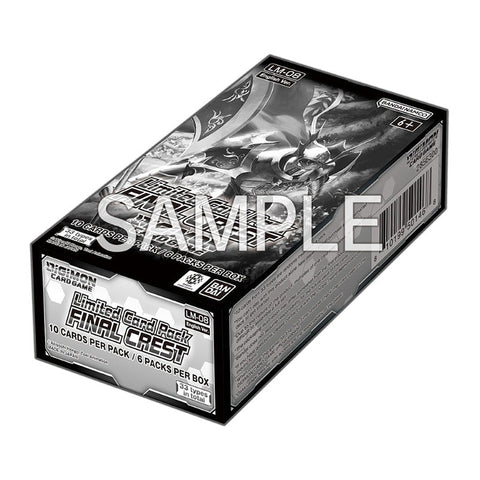 Bandai Digimon Card Game Final Crest LM08 Limited Card Pack Booster Box