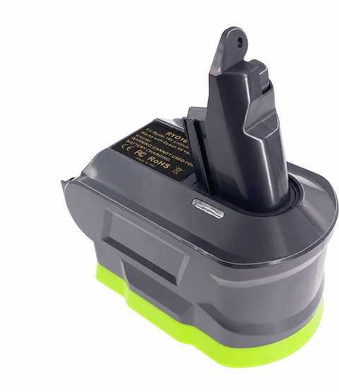 Tavice Dyson V6 Battery Adapter to Ryobi ONE+ 18V Li-Ion Battery