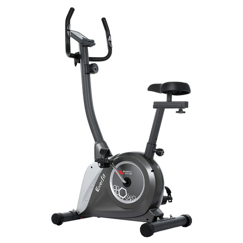 Everfit Magnetic Exercise Bike Upright Bike Fitness Home Gym Cardio