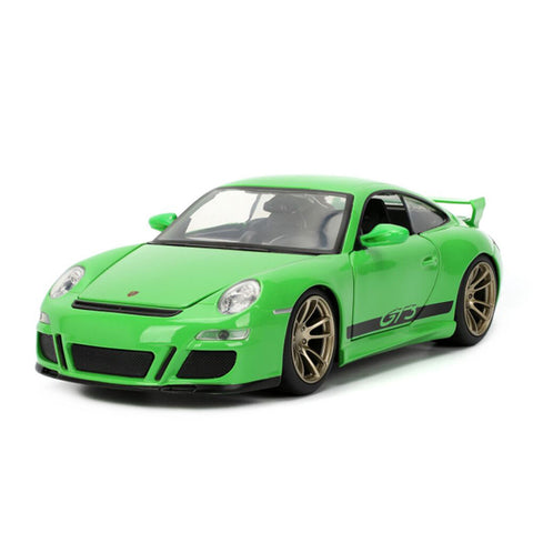 Jada 1:24 Scale Fast & Furious X 2007 Porsche 911 GT3 Green Diecast Vehicle