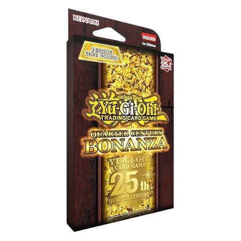 Konami YuGiOh! Quarter Century Bonanza 3-Booster Tuckbox