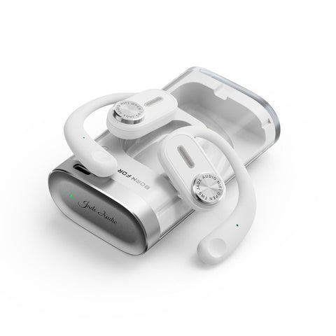 FiiO Jade Audio JW1 Open True Wireless Bluetooth Earbuds White