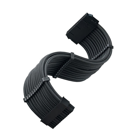 Silverstone OUMT01 Power Supply Sleeved Extension Cable Kit (Black)