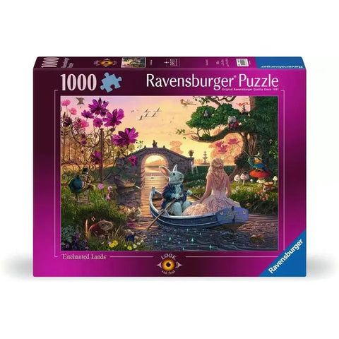 Ravensburger 1000pc Enchant Lands Look and Find Puzzle