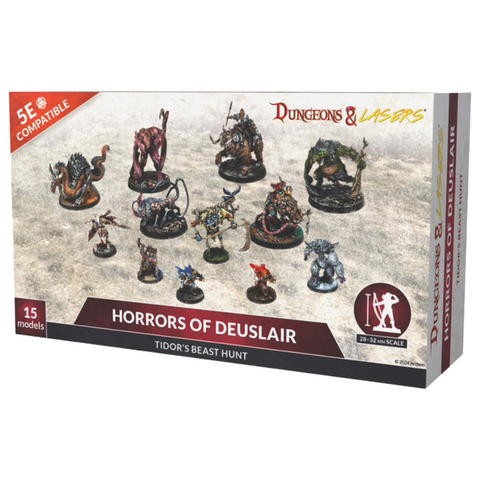 Dungeons & Dragons Dungeons & Lasers: Miniatures Horrors Of Deuslair