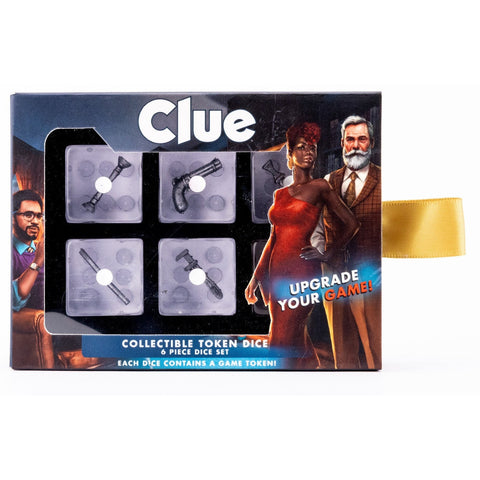 Fanroll By Metallic Dice Games MDG Clue 22mm Oversized Dice and Weapon Set