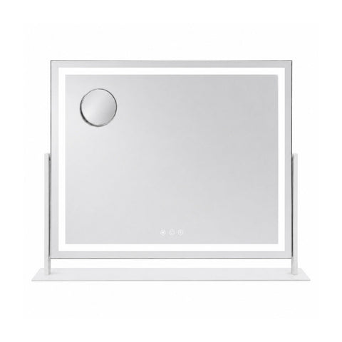 Lenoxx LED Makeup Mirror 64cm x 50.3cm with Adjustable Brightness & Magnifying Mirror