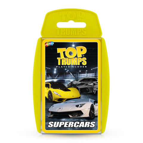 Winning Moves Top Trumps: Supercars Board Game