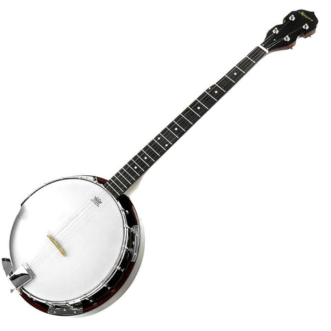 Karrera 5-String Resonator Banjo (Brown)