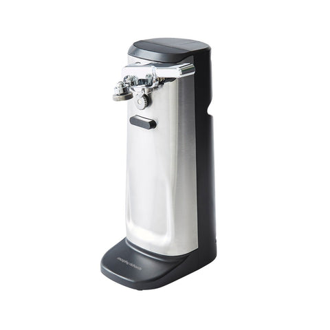 Morphy Richards 3-in-1 Electric Can Opener Automatic Tin Opener Knife Sharpener Bottle Opener Stainless Steel - MRCO5SS