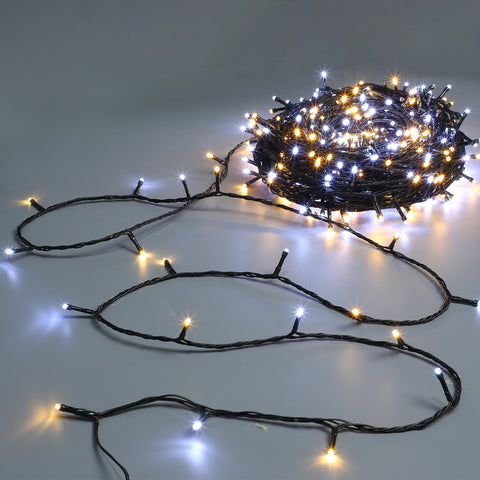 Lexi Lighting 520 LED Fairy Lights - Warm White/White