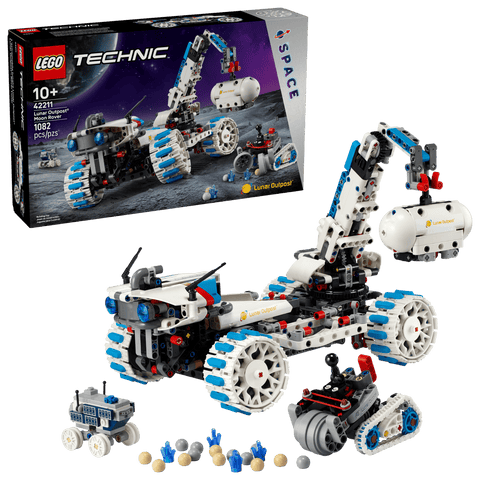 LEGO 42211 Lunar Outpost® Moon Rover Space Vehicle - Technic
