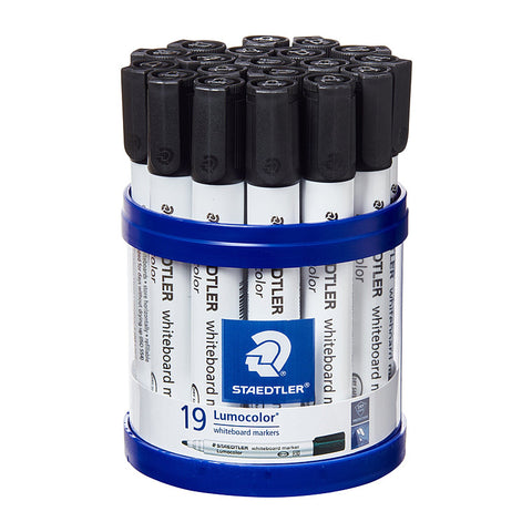 Staedtler Whiteboard Marker 351 Bullet Point (Black) [Cup 19]