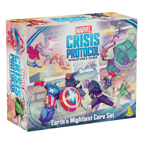 Atomic Mass Games Marvel Crisis Protocol Miniatures Game Earth's Mightiest Core Set