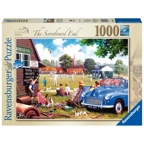 Ravensburger 1000pc Leisure Days No 4 The Scoreboard End Puzzle