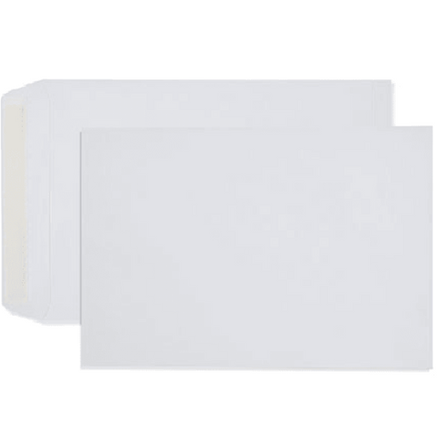 Cumberland Envelopes Pocket Heavy Strip Seal 405x305mm White Box 250