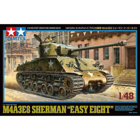 Tamiya 1/48 US M4A3E8 Sherman Easy Eight Tank