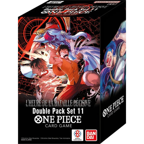 One Piece Card Game Double Pack The Time of Battle Boosters DP-11 Box