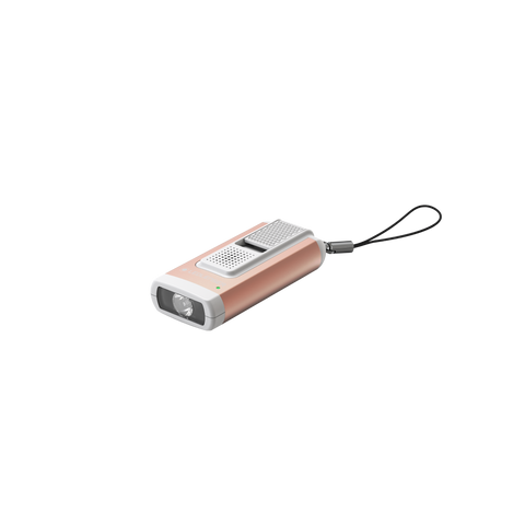 Ledlenser K6R Battery Pack USB-A 400lm Safety Keychain Light - Rose Gold