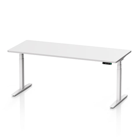 9am HOME Pesk Dual Motors Melamine Home Office Electric Standing Desk - (White Top)(1800*750mm)
