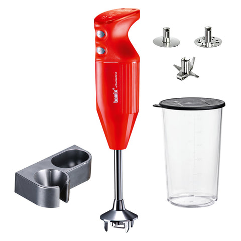 Bamix Mono Kitchen Hand Blender (Red)