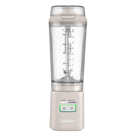 Cuisinart Blast and Go Cordless Portable Blender with 500ml Travel Cup Silver