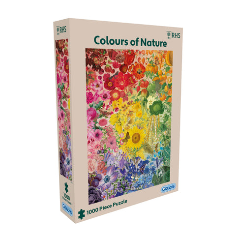 Gibsons 1000pc RHS: Colours of Nature Puzzle