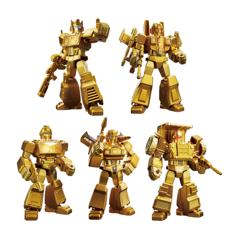 Blokees Transformers X Yearly Version 01 The Golden Lagoon Limited Model Kit