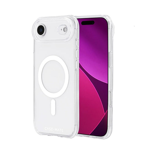 Case-Mate Tough Case for iPhone Air - Clear Plus with Magsafe