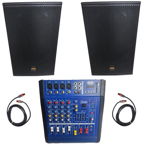 Sonken MPX-4BT Karaoke System with 12″ Speakers