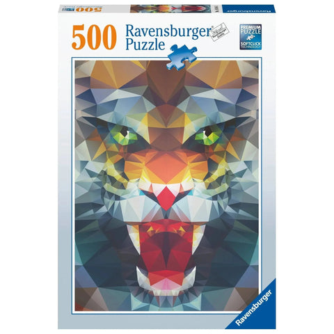 Ravensburger 500pc Polygon Lion Puzzle