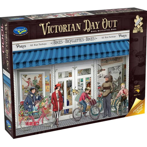Holdson 1000pc Victorian Day Out Bikes Puzzle
